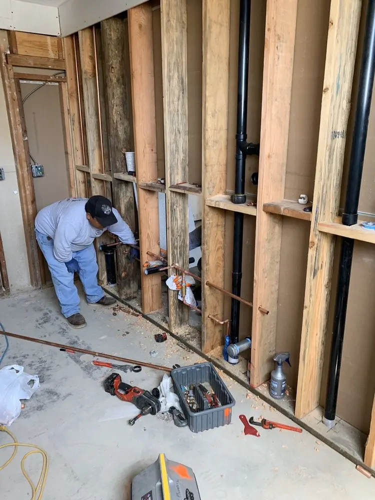 Commercial rough-in plumbing for Gas Line Repair in Oskaloosa
